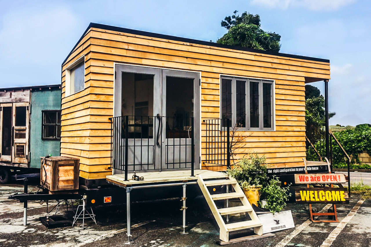 HENRIETTAトレーラーハウスの外観