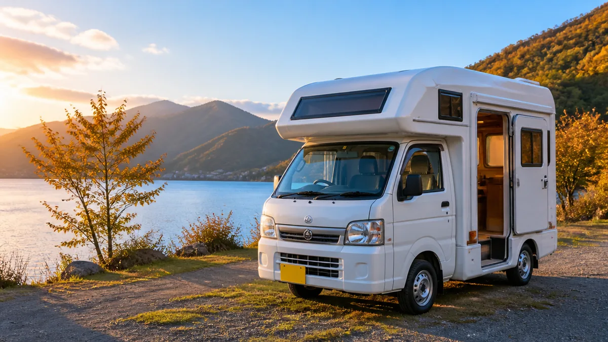 軽自動車キャンピングカー人気モデル完全ガイド｜価格200万〜400万円台の選び方と維持費のアイキャッチ画像