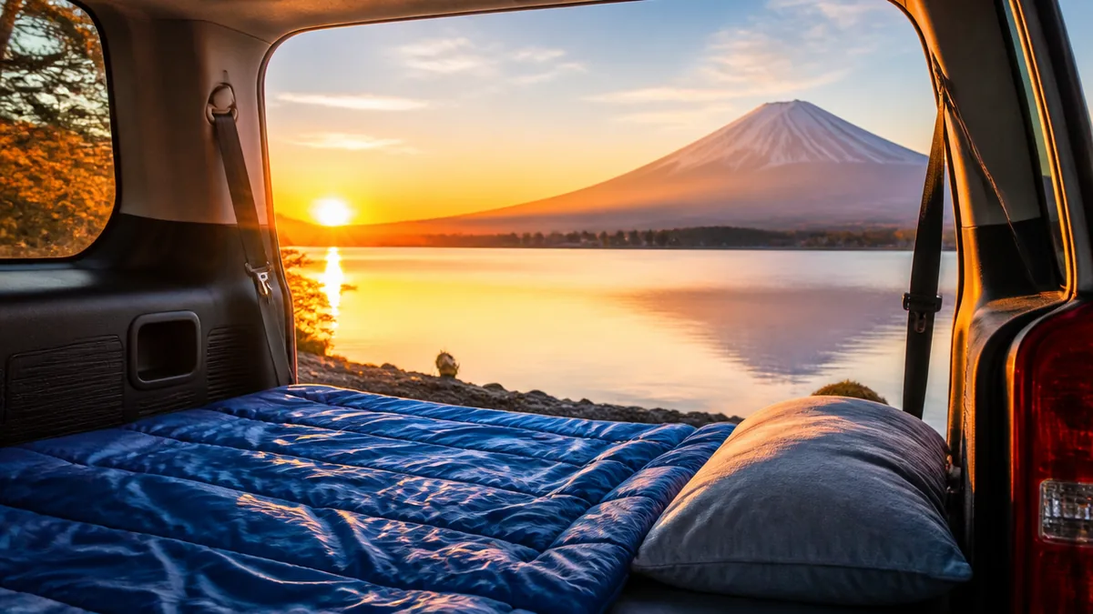 車で寝るとはどういうこと？車中泊の基本と3つのリスクの解説画像