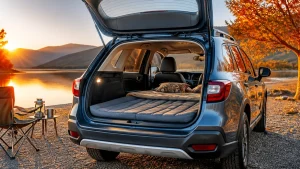 アウトバック車中泊｜荷室1,974mmのフラット化手順と快適に眠る7つの工夫のアイキャッチ画像
