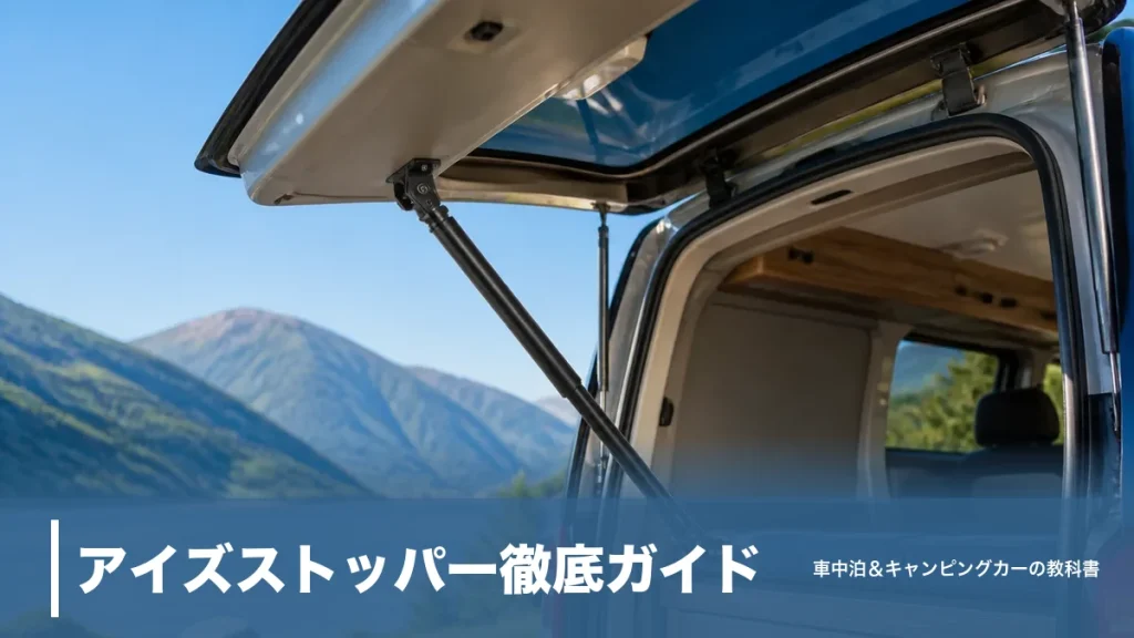 アイズストッパー徹底ガイド｜バックドアを開けたまま固定する仕組みと使い方のアイキャッチ画像