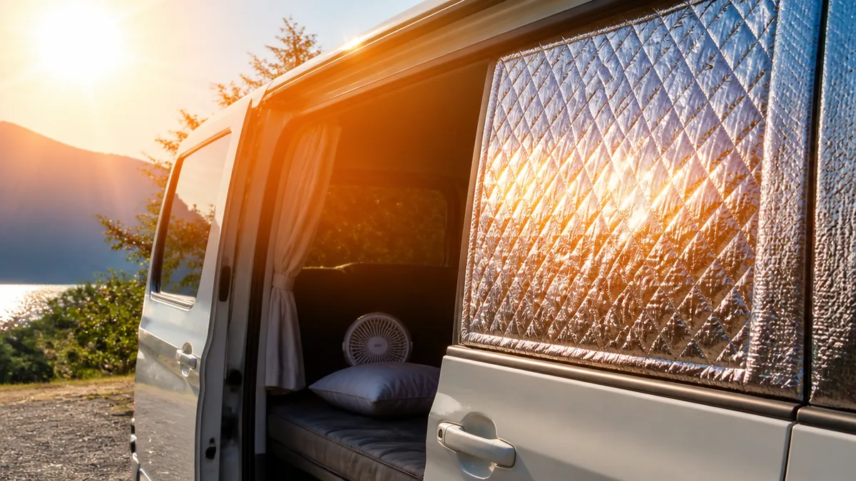 夏の車中泊暑さ対策はなぜ難しい?車内が50℃を超える仕組みの解説画像