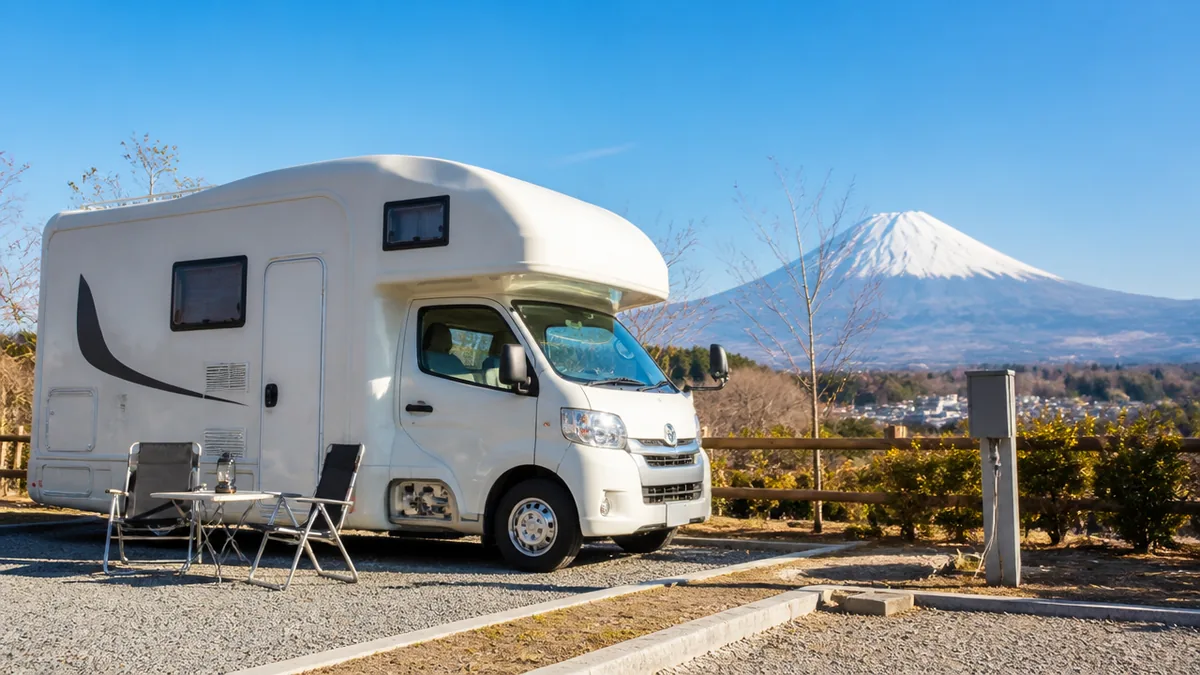 RVパーク御殿場とは?車中泊デビューでも安心な理由の解説画像