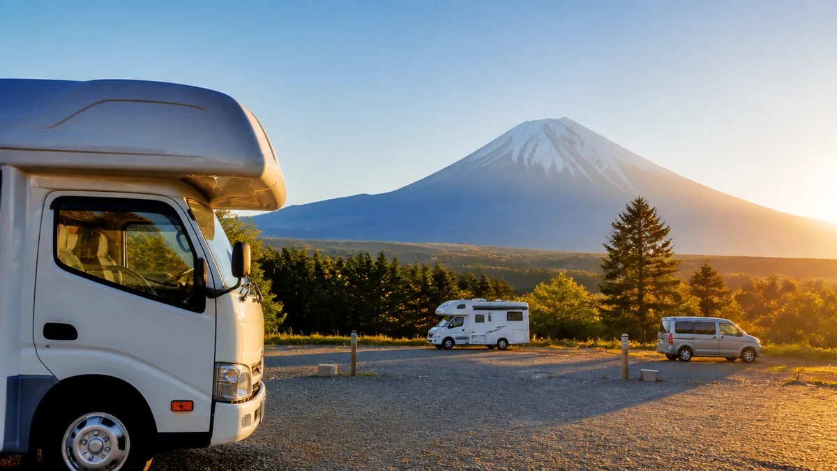 RVパークふじすそのはどんな施設?富士山と箱根を望む裾野の車中泊拠点の解説画像