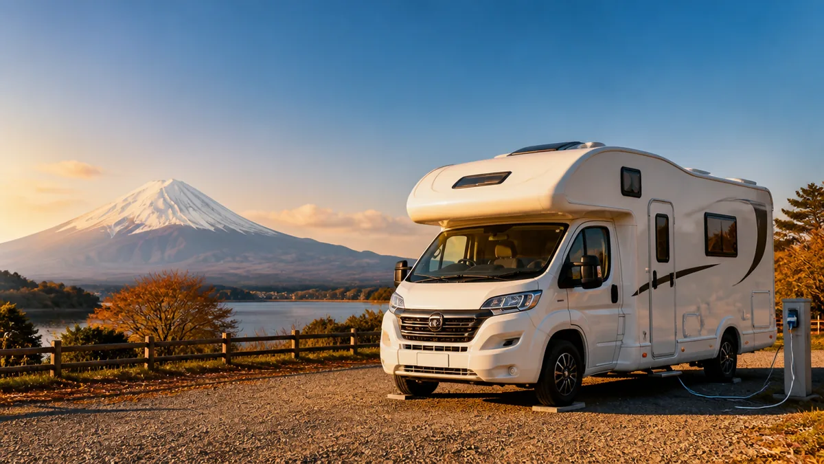 RVパーク代官屋敷とは?富士山を望む伊豆の車中泊拠点の解説画像