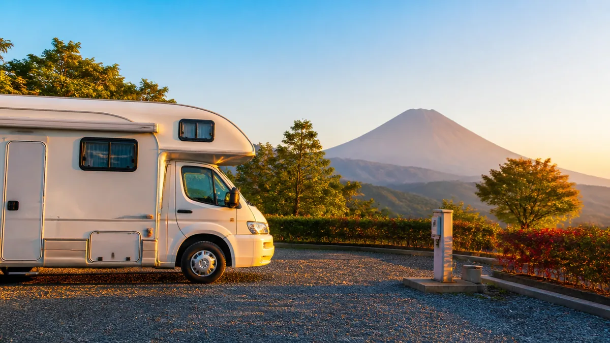 杉山つつじ園RVパークとは?伊勢原・大山エリアの車中泊拠点の解説画像
