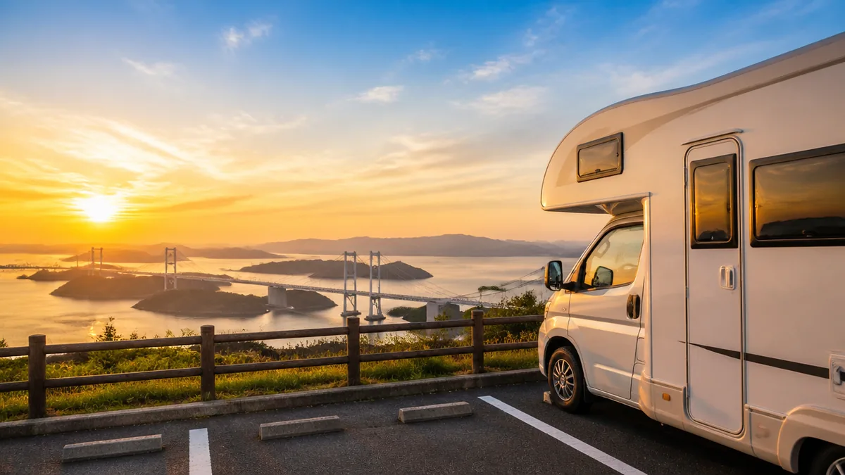 四国車中泊が旅好きを惹きつける理由|本州から渡る3つのルートの解説画像