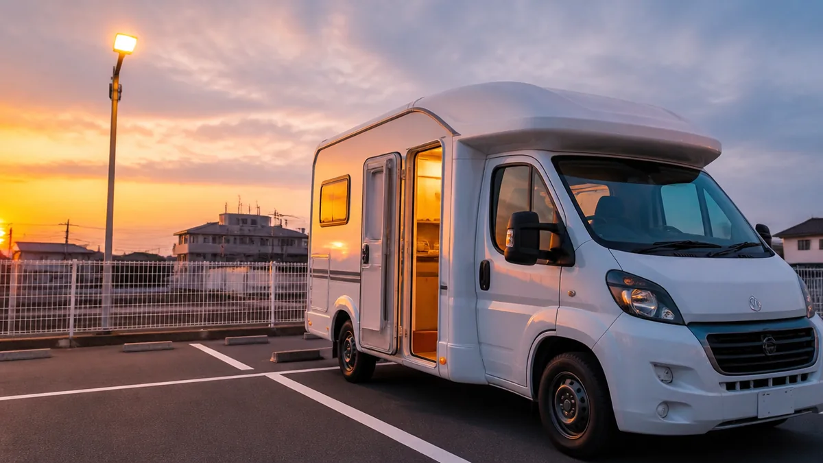 コインパーキング車中泊は本当に安全？48時間ルールと料金の落とし穴を解説のアイキャッチ画像