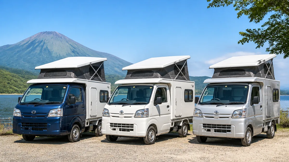 ベース車両で中身が変わる｜スクラム・ハイゼット・タウンエースの解説画像