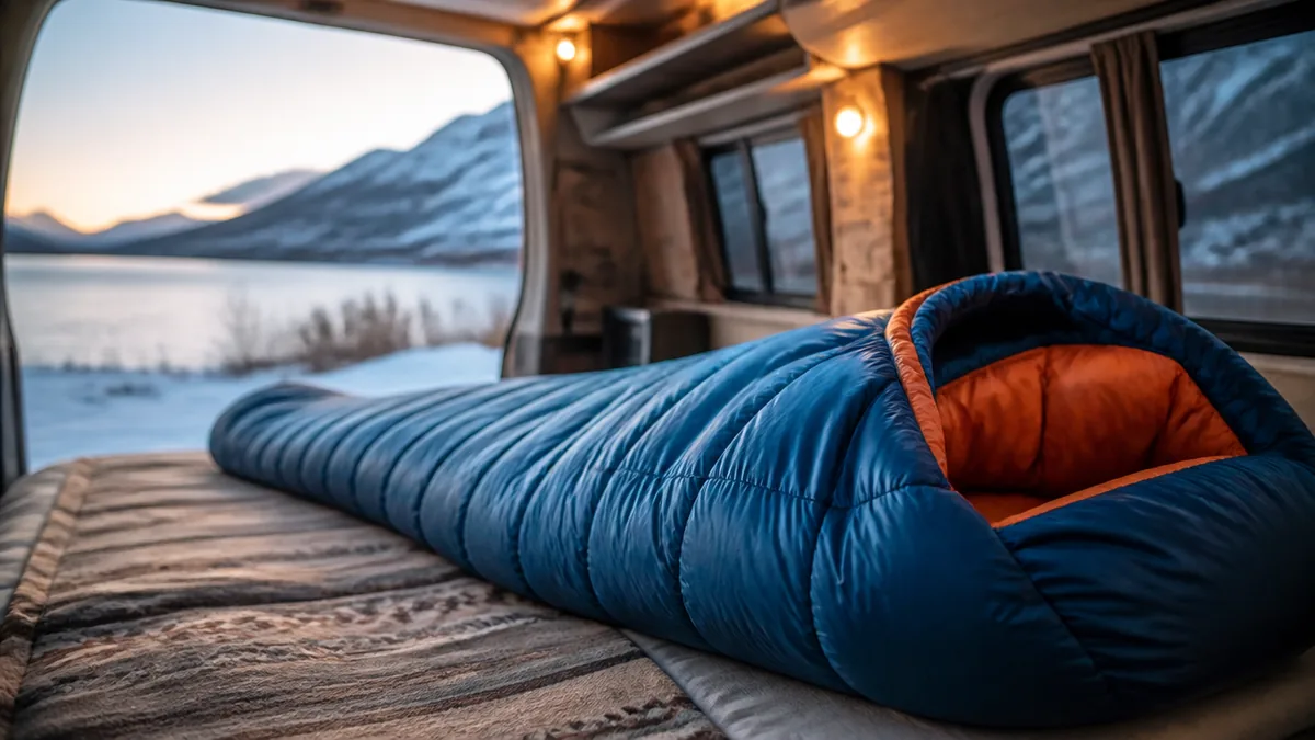 冬用寝袋おすすめ6選｜車中泊で凍えない快適温度-12℃までのモデルを価格別に比較のアイキャッチ画像