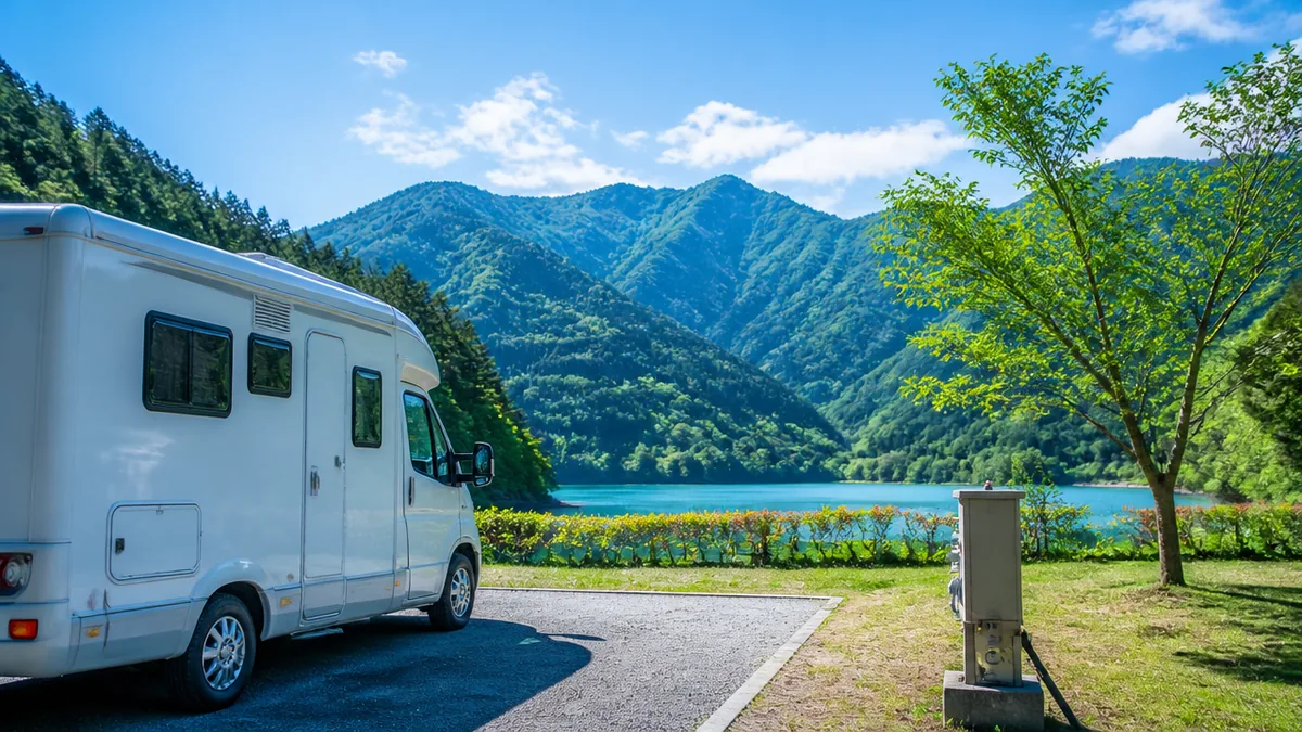 青川峡キャンプ場はどんな場所?鈴鹿山脈の麓に広がる高規格オートキャンプ場の解説画像