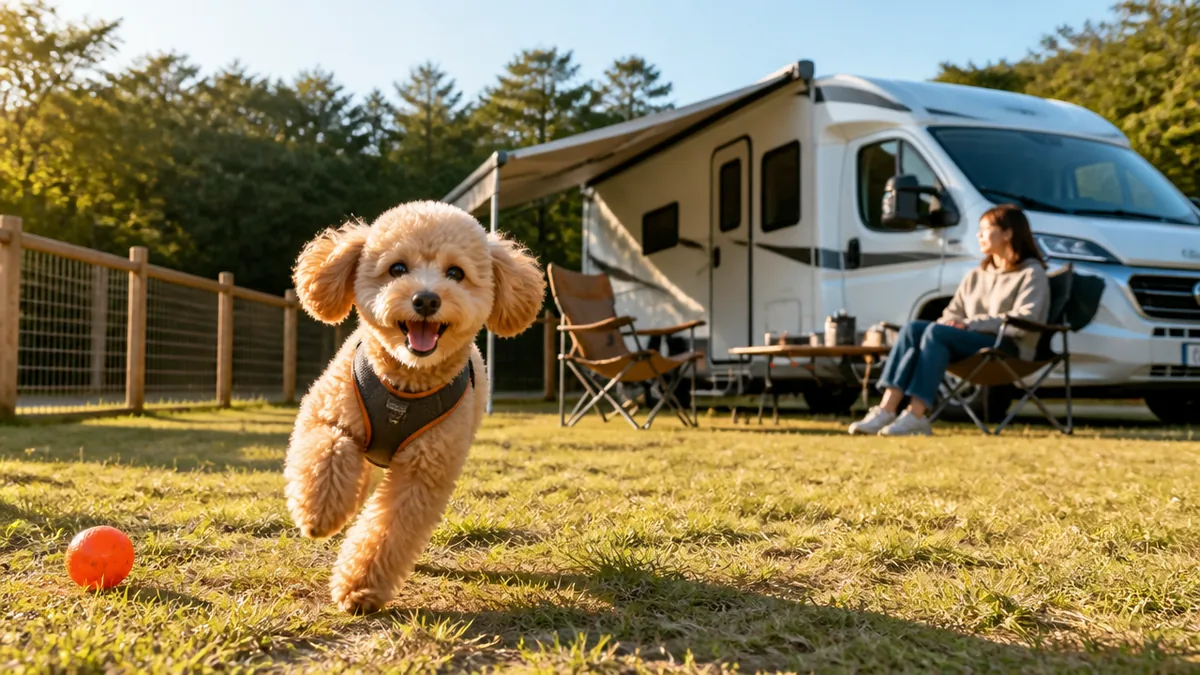 愛犬と泊まれるのはどこまで？ドッグラン1時間無料の使い方の解説画像