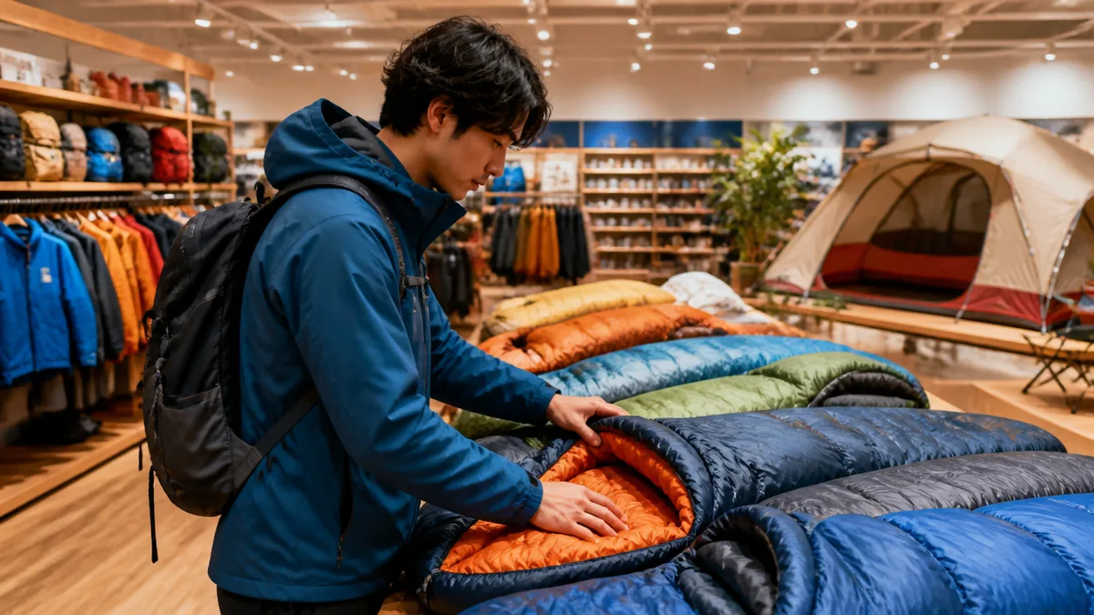 装備は「買う」より「寝比べる」ために行く売り場の解説画像