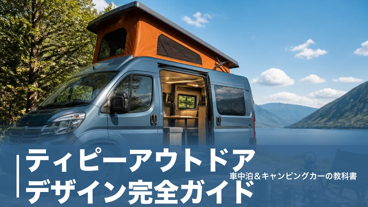 ティピーアウトドアデザイン完全ガイド｜447万円台〜のバンコン価格と永久保証の中身のアイキャッチ画像