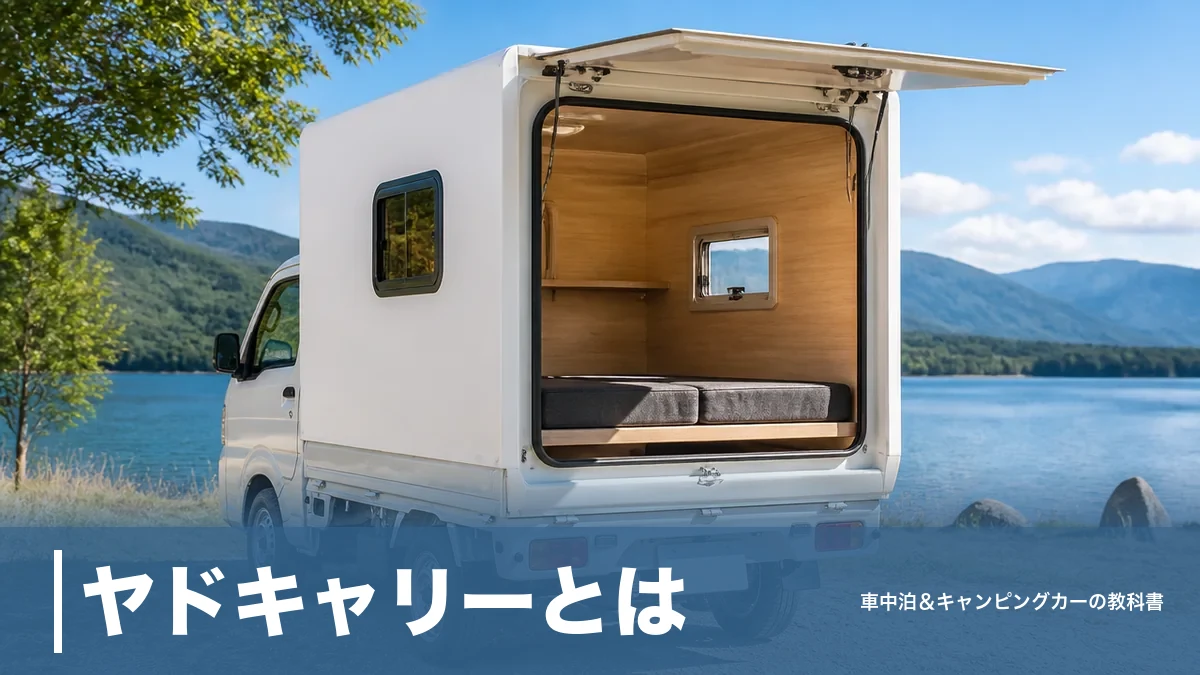 ヤドキャリーとは？室内高1,778mmの軽トラシェル3種を価格と内寸で徹底比較のアイキャッチ画像