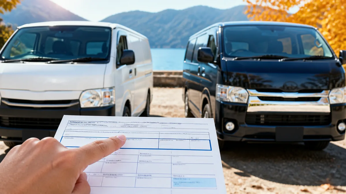 バンとワゴンの違いは見た目ではなく車検証の1行で決まるの解説画像